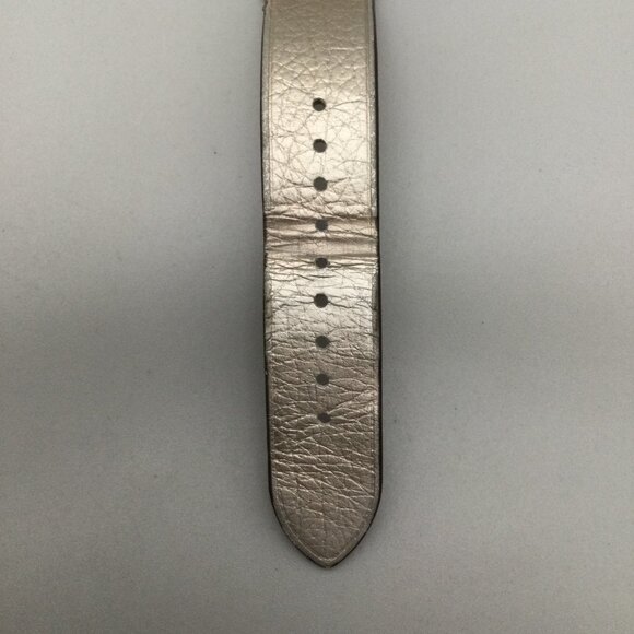 Coach Perry Watch Women 36mm Silver Tone Champagne Leather Band New Battery main image 13